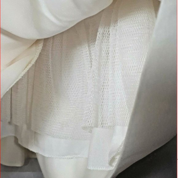 Baby Girl Princess Cinderella Dress Sz 18M White and Pink Tulle - Picture 3 of 4